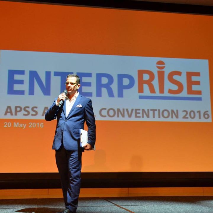 Hosting and Emcee duties at a convention