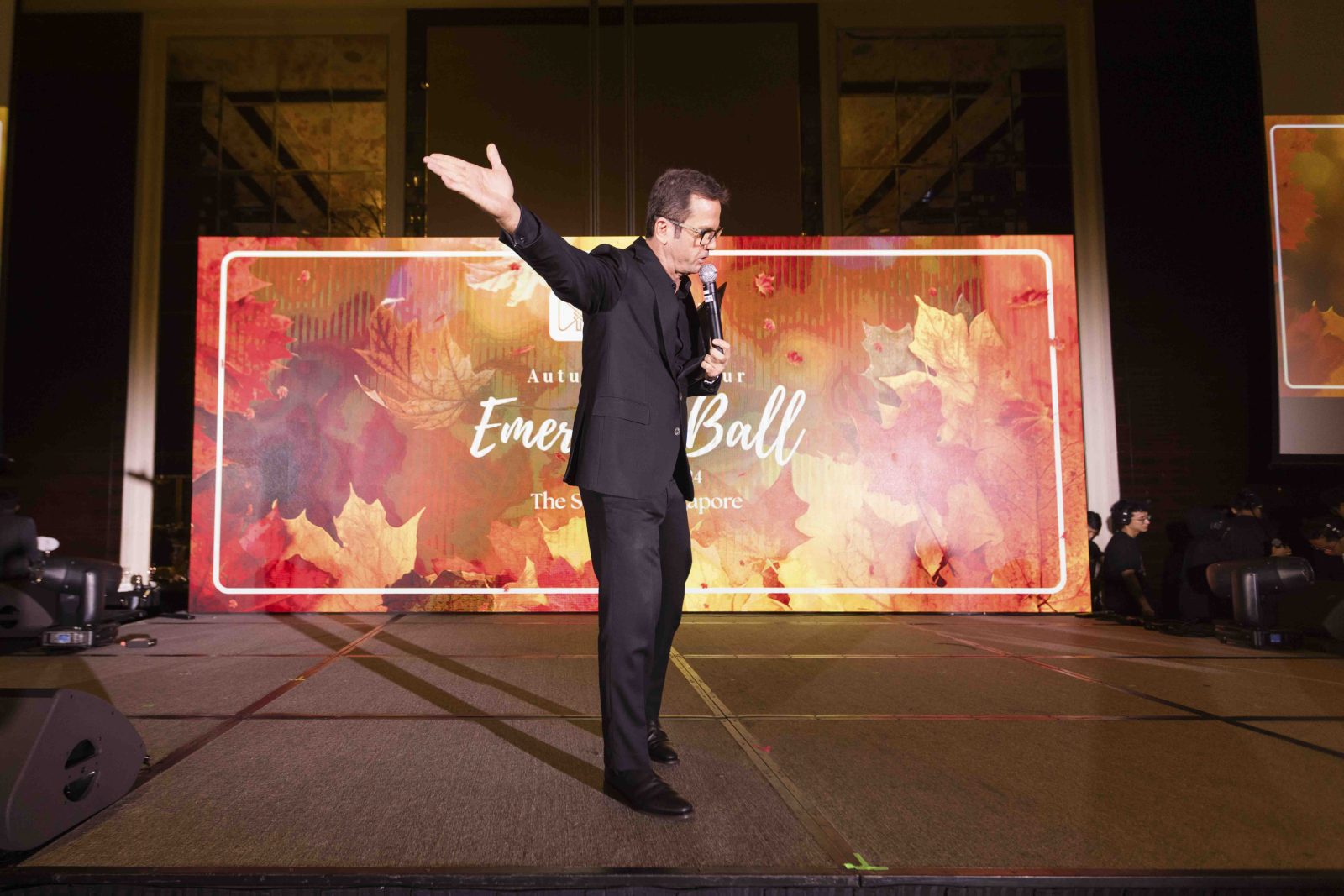 Going once, going twice — Shaun McEwan at a live charity auction
